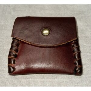 Hand Made Leather Ammo Pouch Hunting Outdoors Camping Hiking‎